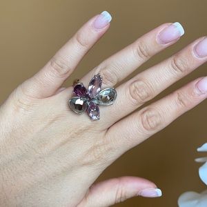 Swarovski Purple Ring